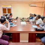 قيادات وزارة الزراعة والري والثروة السمكية تناقش مع مؤسسة بناء للتنمية برنامج تعزيز الصمود المائي وسبل العيش