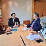 الوزير السقطري يلتقي رئيس لجنة الأمن الغذائي العالمي (CFS)