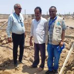 مدير عام المؤسسة العامة لإكثار البذور المحسنة يتفقد أعمال إعادة تأهيل مزرعة وادي خير بمحافظة لحج