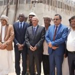 وزيرا المياه والزراعة يتفقدان مشروع الخزان التجميعي في قشن ويطلعان على احتياجات قطاع المياه