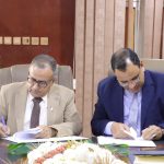 الوزير السقطري ورئيس جامعة عدن يبحثان تعزيز التعاون العلمي وتأهيل الكوادر المتخصصة ويوقعان مذكرة تفاهم