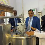 الوزير السقطري والمحافظ الحالمي يتفقدان أعمال تأهيل المركز الوطني لبحوث الثروة الحيوانية ومركز صبر لإنتاج الألبان بمحافظة لحج