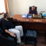 رئيس هيئة مصائد خليج عدن يلتقي مدير عام التواهي ويناقش تسعيرة الأسماك ودور العيادة الصحية بحجيف