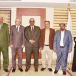 وفد وزارة الزراعة والثروة السمكية يناقش مع جهاز حماية وتنمية البحيرات المصري مجالات تطوير القطاع السمكي