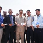 بتوجيه من الوزير السقطري ..  وكيل وزارة الزراعة ومحافظ لحج يفتتحان منشأة وقناة «حيدره وهِران ديان» بمديرية تبن